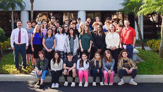 Freedom Institute students and staff